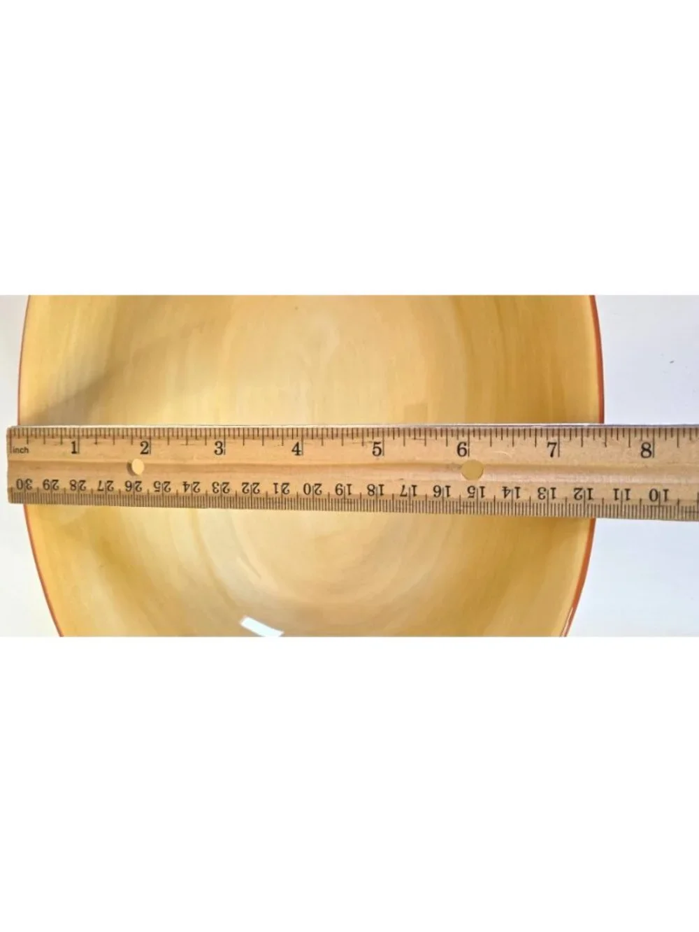 Pfaltzgraff Villa Della Luna Serving Vegetable Bowl Yellow Ceramic 11